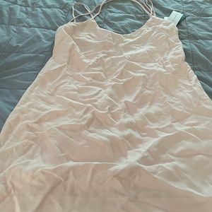French Connection pale pink mini dress NEW